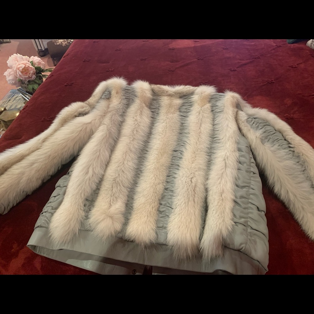 Silver Fox Fur Jacket